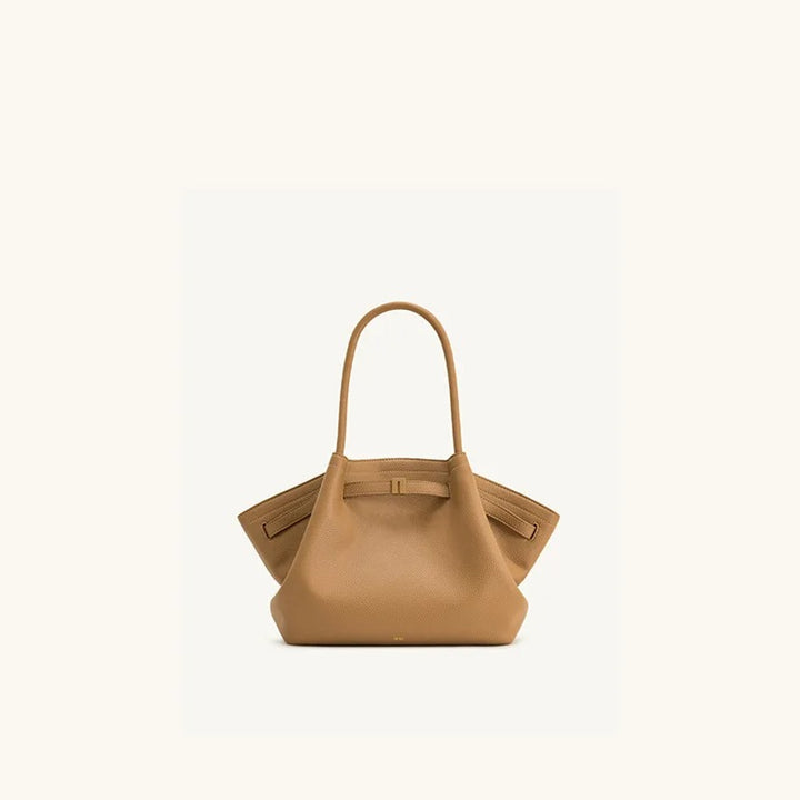 Structured Tote Bag - Camel