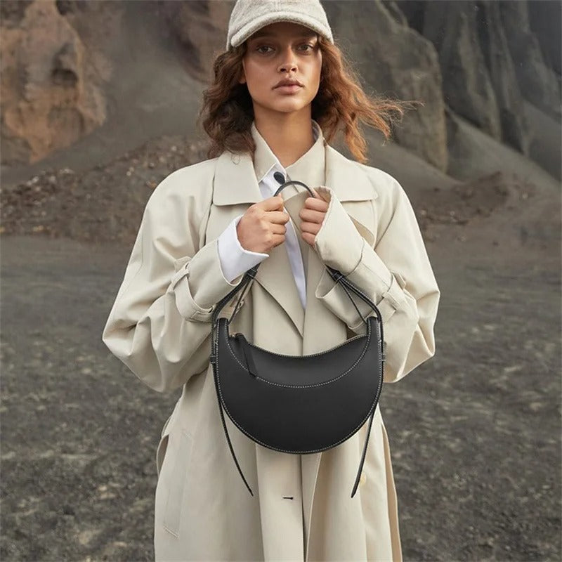 Yela Bag Leather - Grey