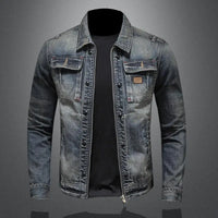 Owen | Men's Casual Retro Denim Coat