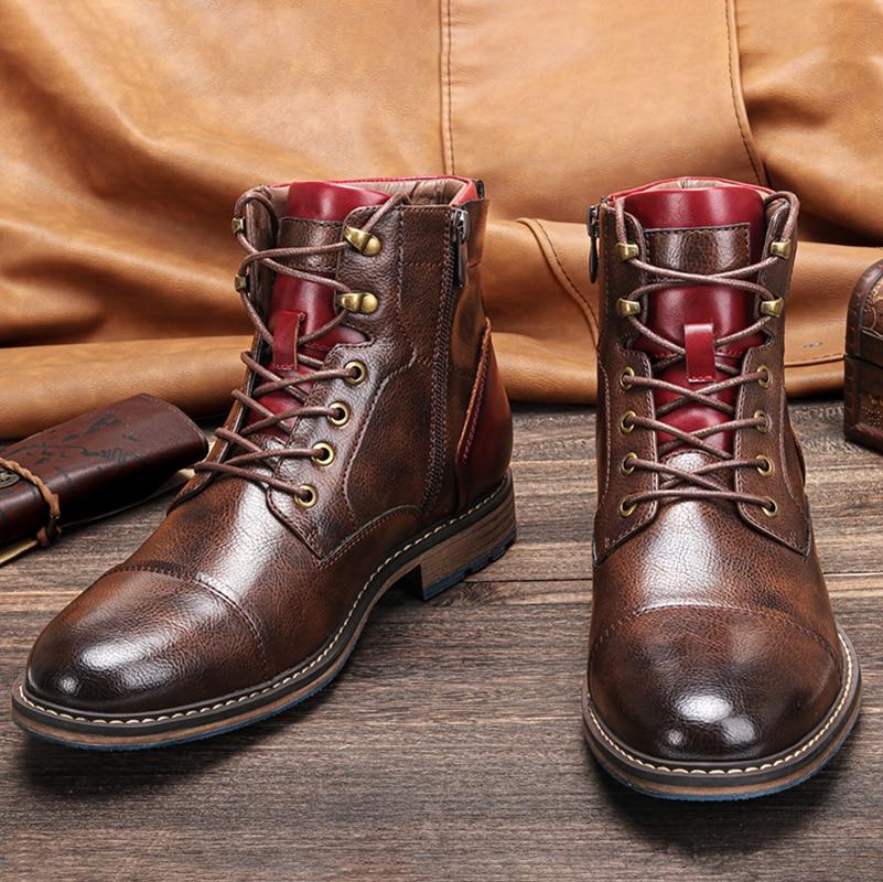 Men's Classic Leather Oxford Boots