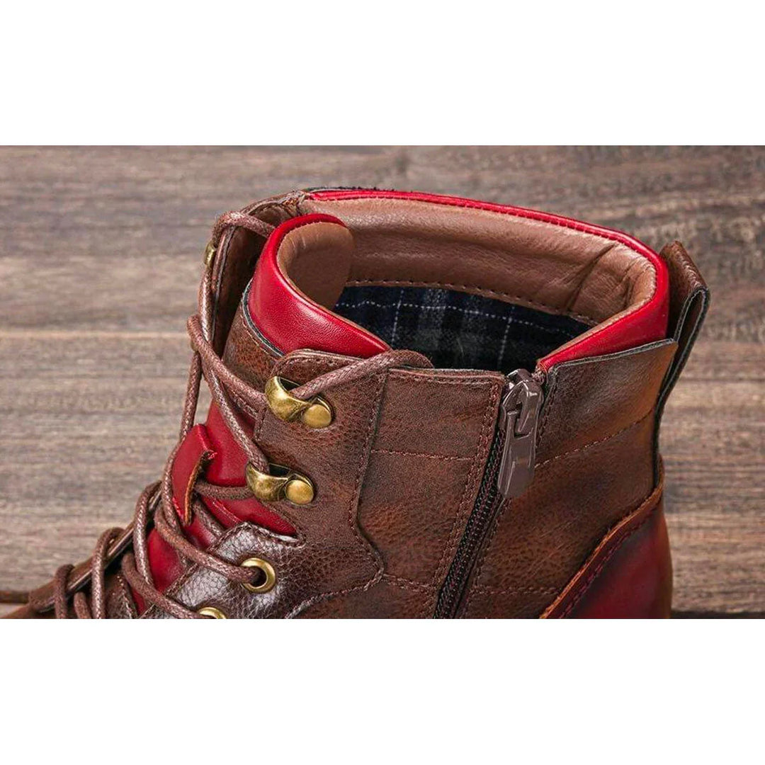 Men's Classic Leather Oxford Boots (5)
