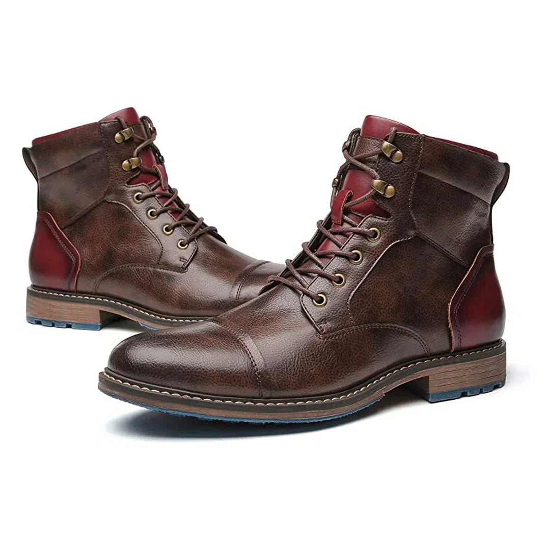 Men's Classic Leather Oxford Boots (6)