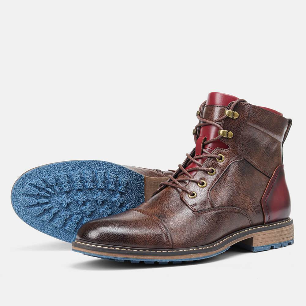Men's Classic Leather Oxford Boots (7)