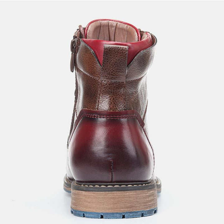 Men's Classic Leather Oxford Boots (8)