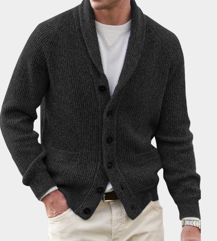 Men's Classic Ugly Christmas Sweater in Black