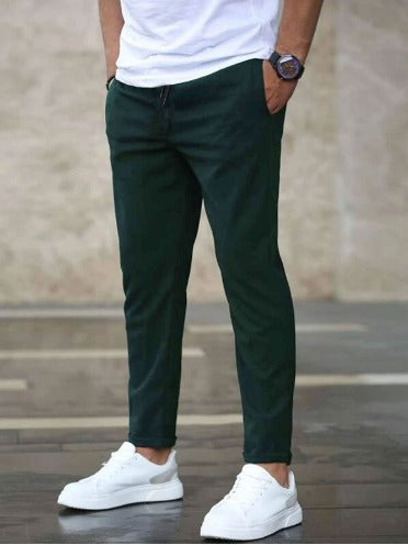 Men's Comfort Trousers with Drawstring Waist (17)