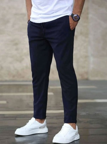 Men's Comfort Trousers with Drawstring Waist (18)