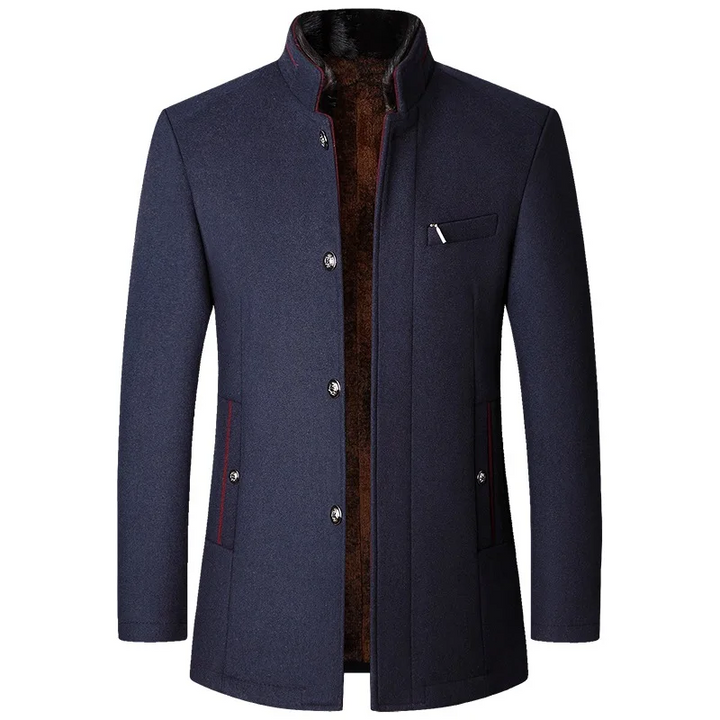 Men's Elegant Formal Coats for Fall in Blue
