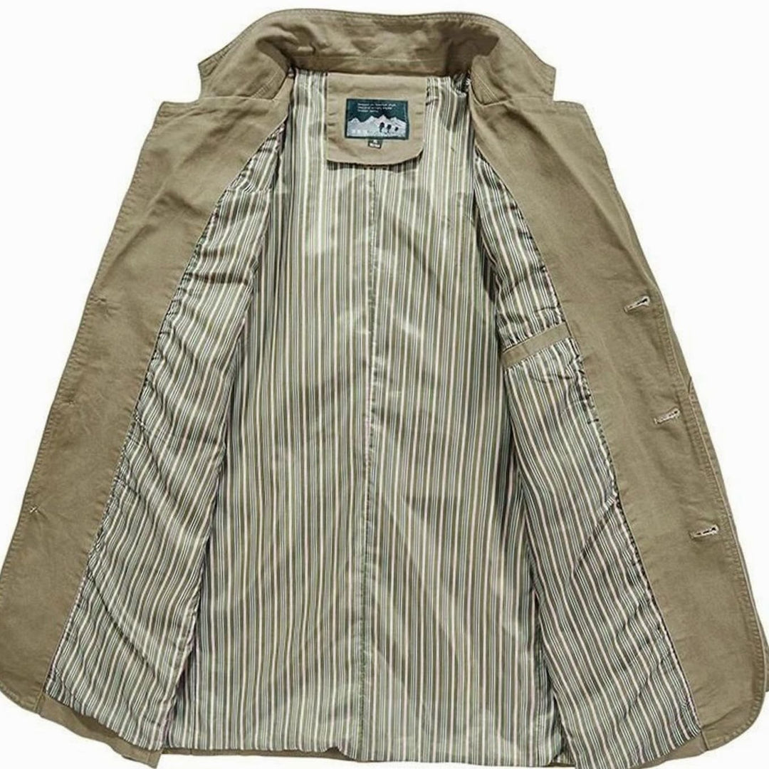 Men's Fall Jacket Tailored Cotton Fit (2)