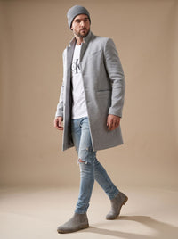 Jackson | Men's Fall Jacket, Wool Blend, Mid-Length Tailored