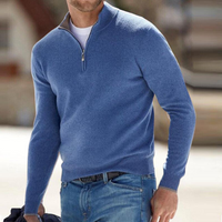 Benjamin | Men's Half-Zip Knit Sweater for Fall Comfort