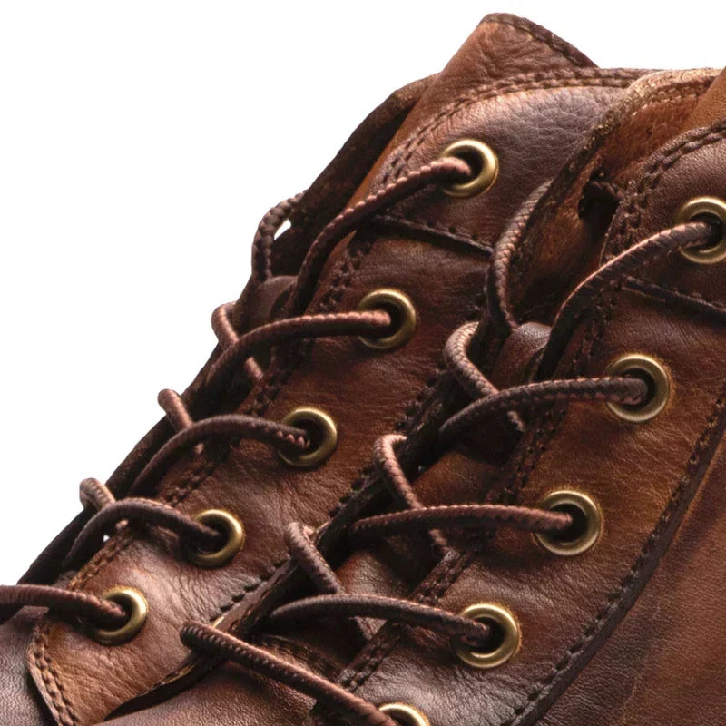 Men's Lace-up Leather Boots for Fall (6)