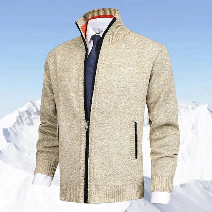 Men's Lightweight Zip Vest for Every Occasion in Beige