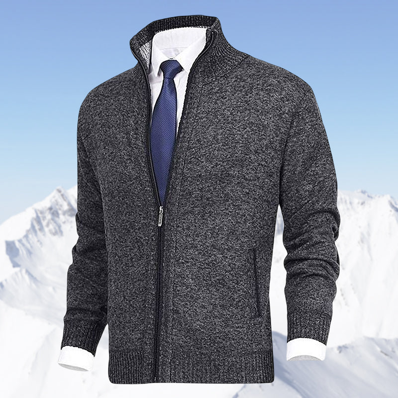 Men's Lightweight Zip Vest for Every Occasion in Dark Grey