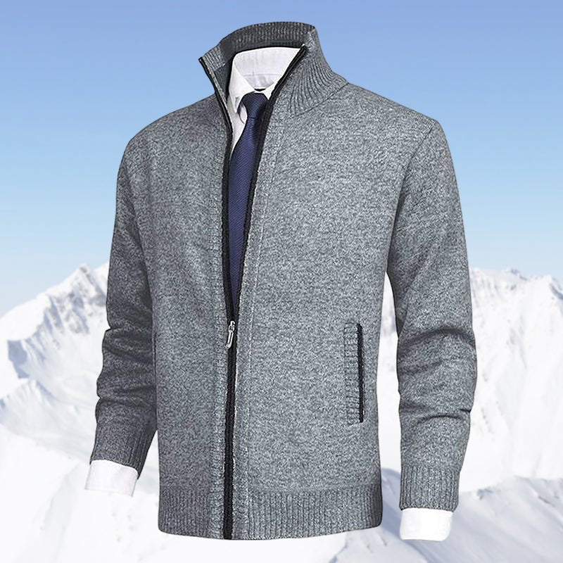 Men's Lightweight Zip Vest for Every Occasion in Light Grey