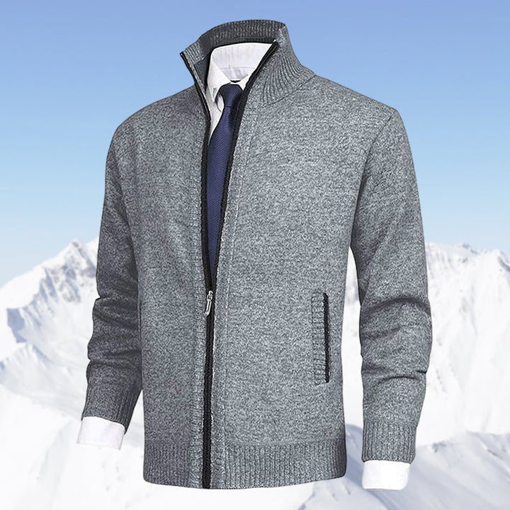 Men's Lightweight Zip Vest for Every Occasion in Light Grey