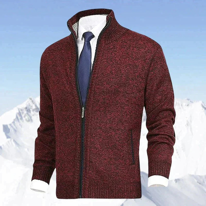 Men's Lightweight Zip Vest for Every Occasion in Red