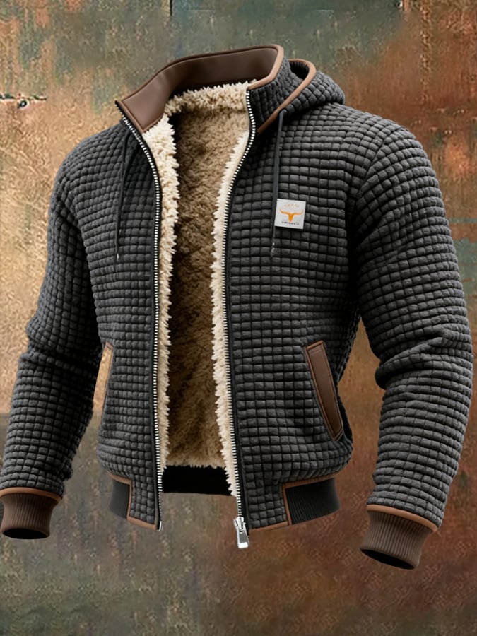 Men's Long-Sleeve Quilted Jacket for Fall (6)