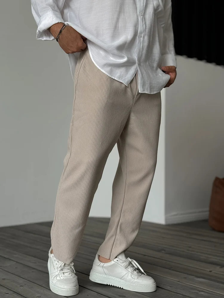 Men's Premium Soft Tailored Trousers (4)