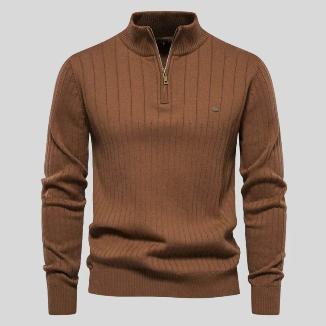 Men's Premium Versatile Comfort Pullover in Brown