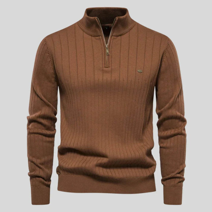 Men's Premium Versatile Comfort Pullover in Brown
