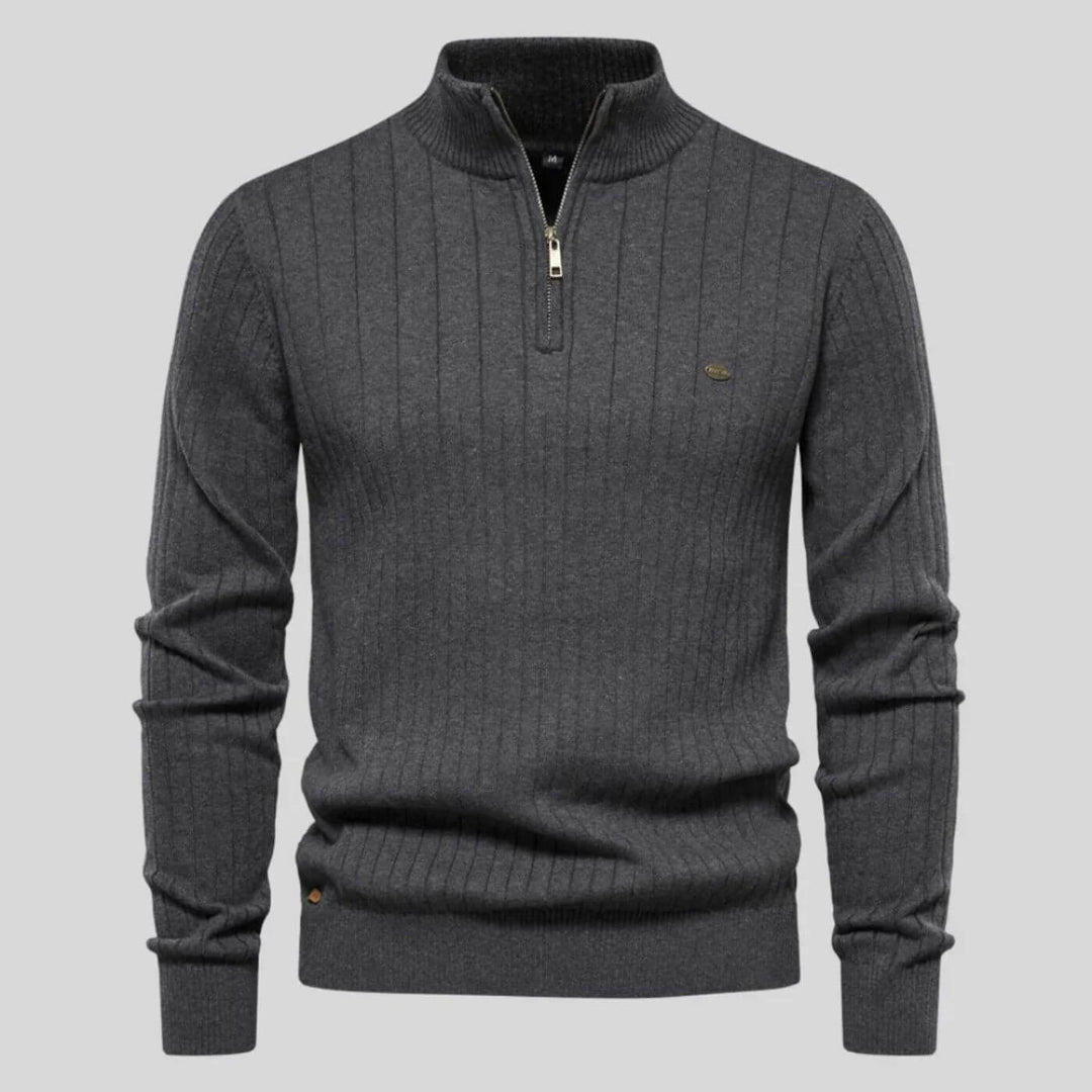 Men's Premium Versatile Comfort Pullover in Grey