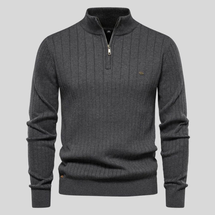 Men's Premium Versatile Comfort Pullover in Grey