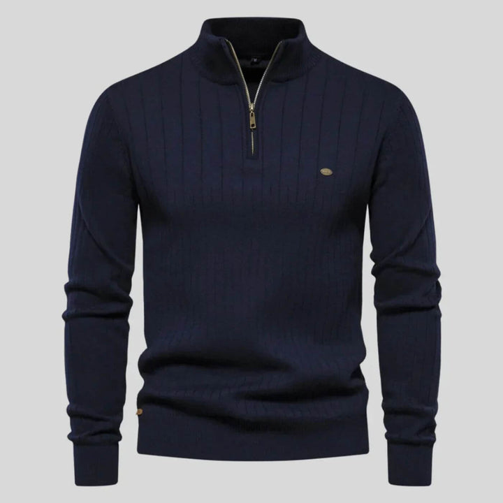 Men's Premium Versatile Comfort Pullover in Navy