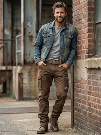 Samuel | Men's Relaxed Cargo Pants for Outdoor Adventures