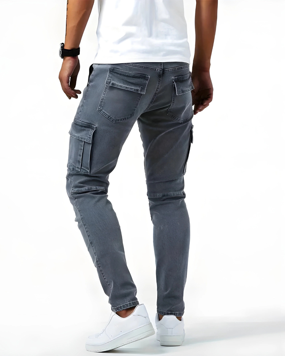 Men's Slim Cargo Pants for Fall (9)