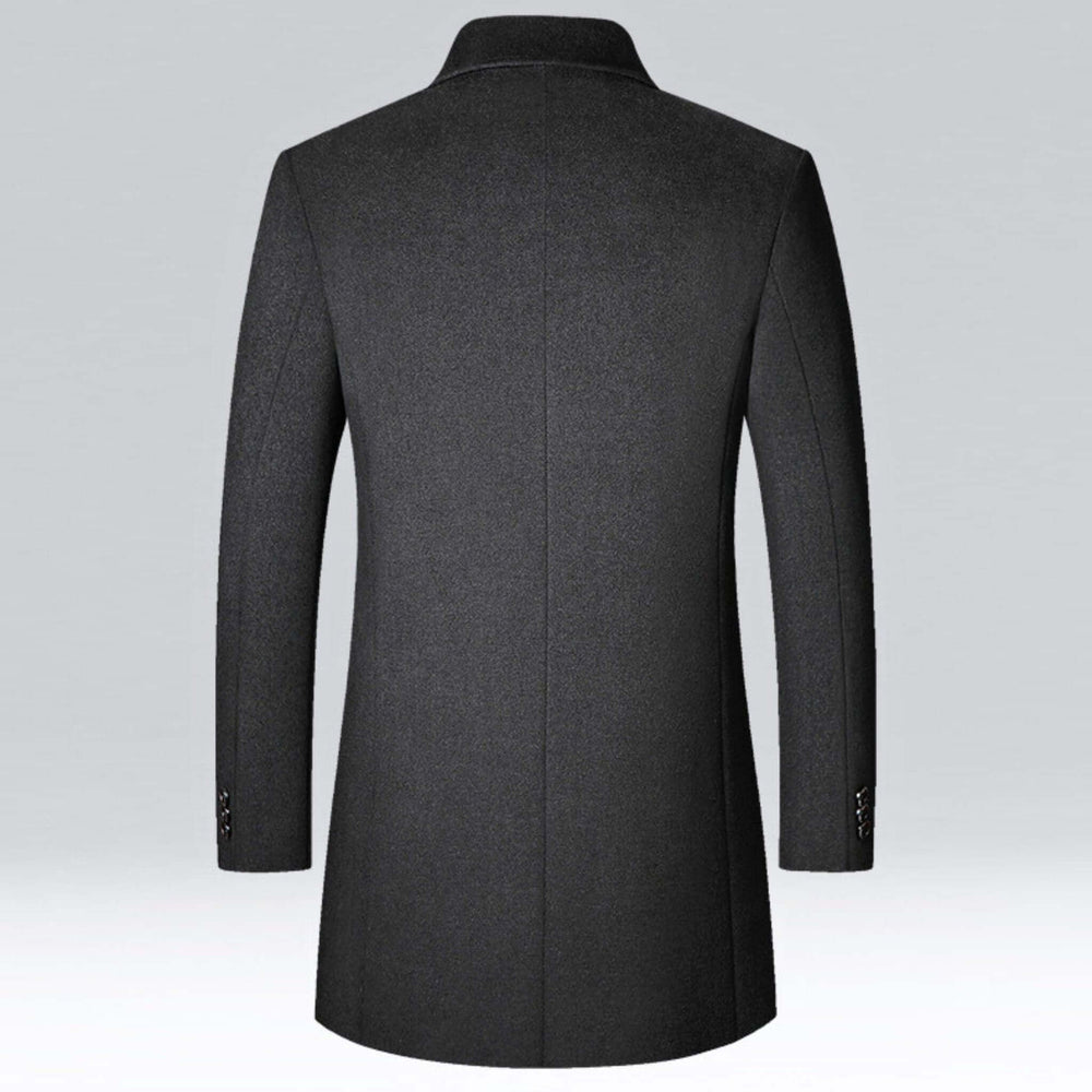 Men's Streamlined Wool Coats for Fall (2)
