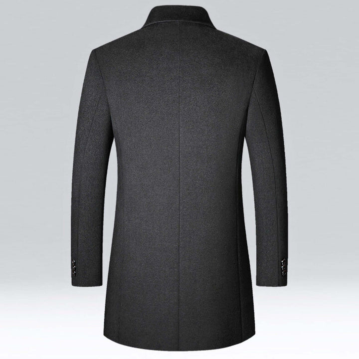 Men's Streamlined Wool Coats for Fall (2)