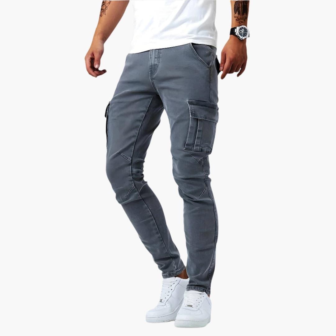 Men's Stretch Cargo Pants for Everyday Wear (2)
