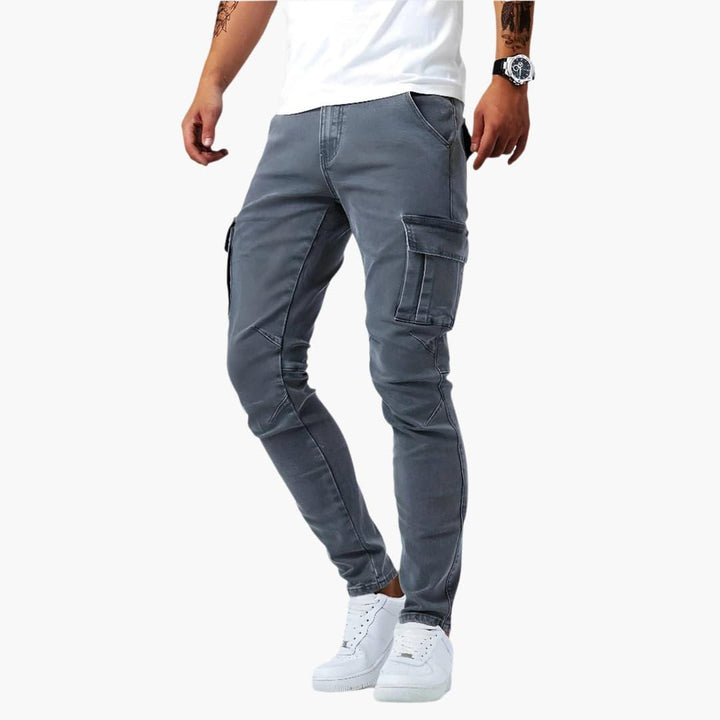 Men's Stretch Cargo Pants for Everyday Wear (2)