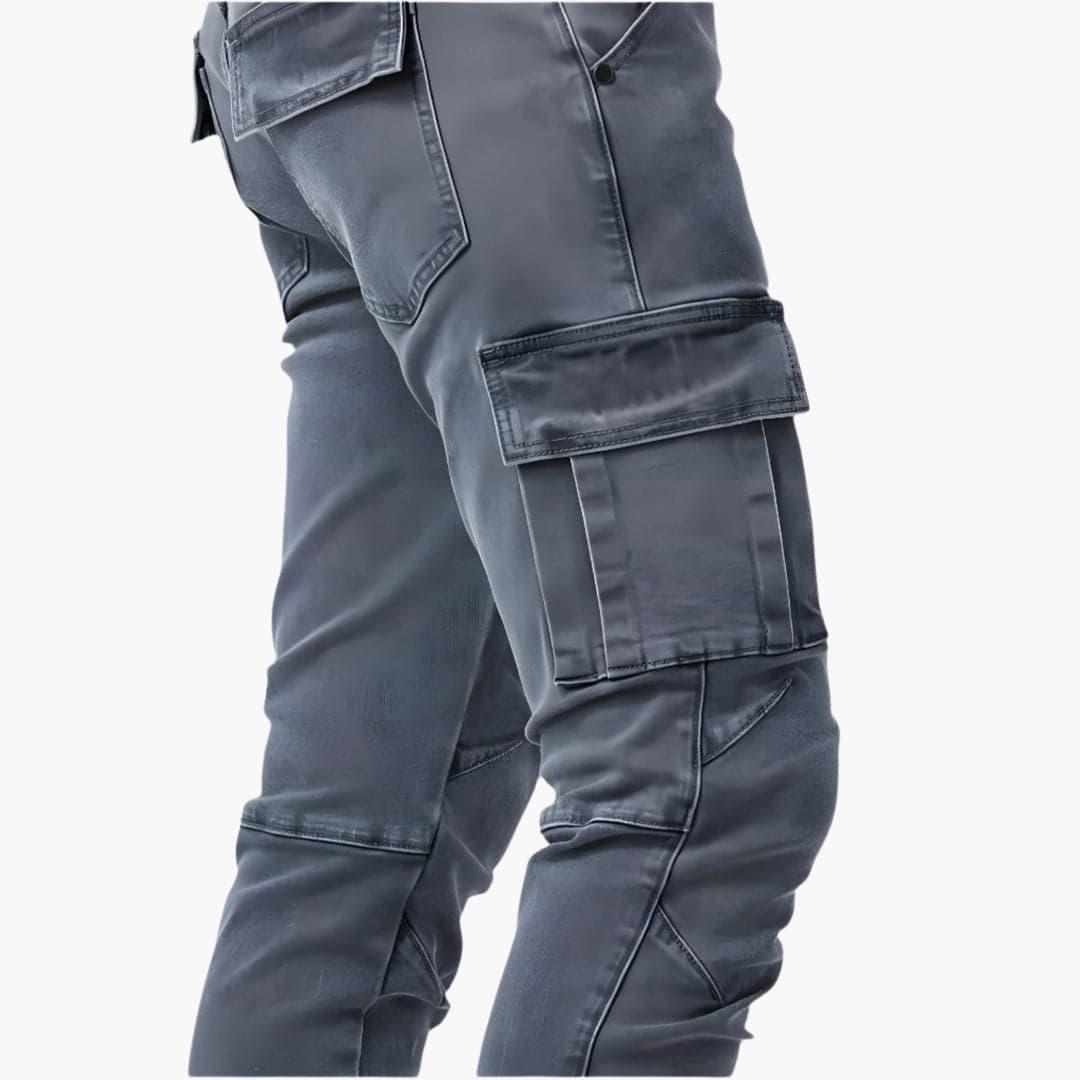 Men's Stretch Cargo Pants for Everyday Wear (4)