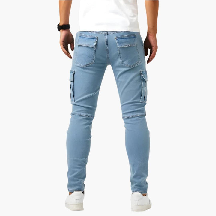 Men's Stretch Cargo Pants for Everyday Wear (7)