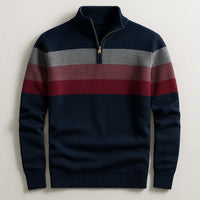Asher | Men's Striped Cotton Pullover