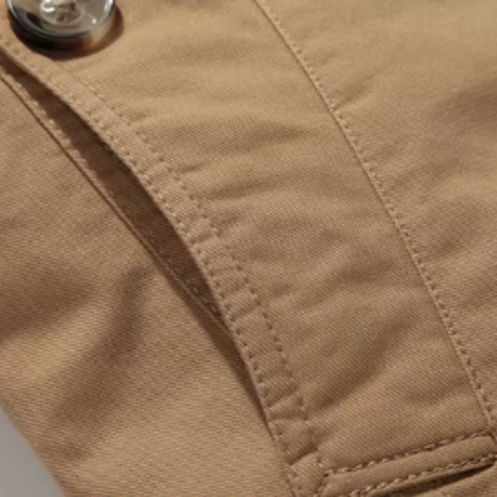 Men's Tailored Padded Trench Coat for Business (10)