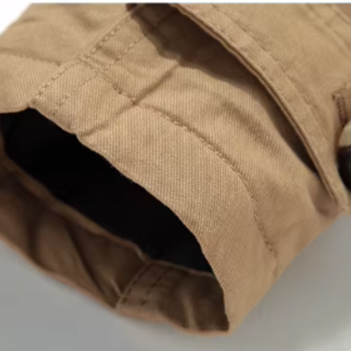 Men's Tailored Padded Trench Coat for Business (11)