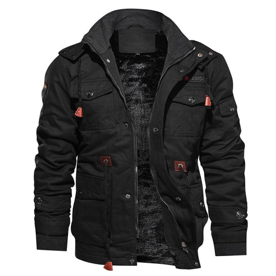 Men's Timeless Elegant Coats for Fall in Black