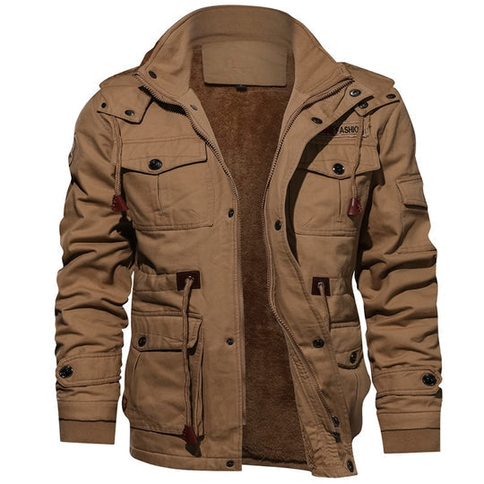 Men's Timeless Elegant Coats for Fall in Khaki