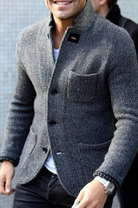 Asher | Men's Ugly Christmas Sweater Slim Cardigan