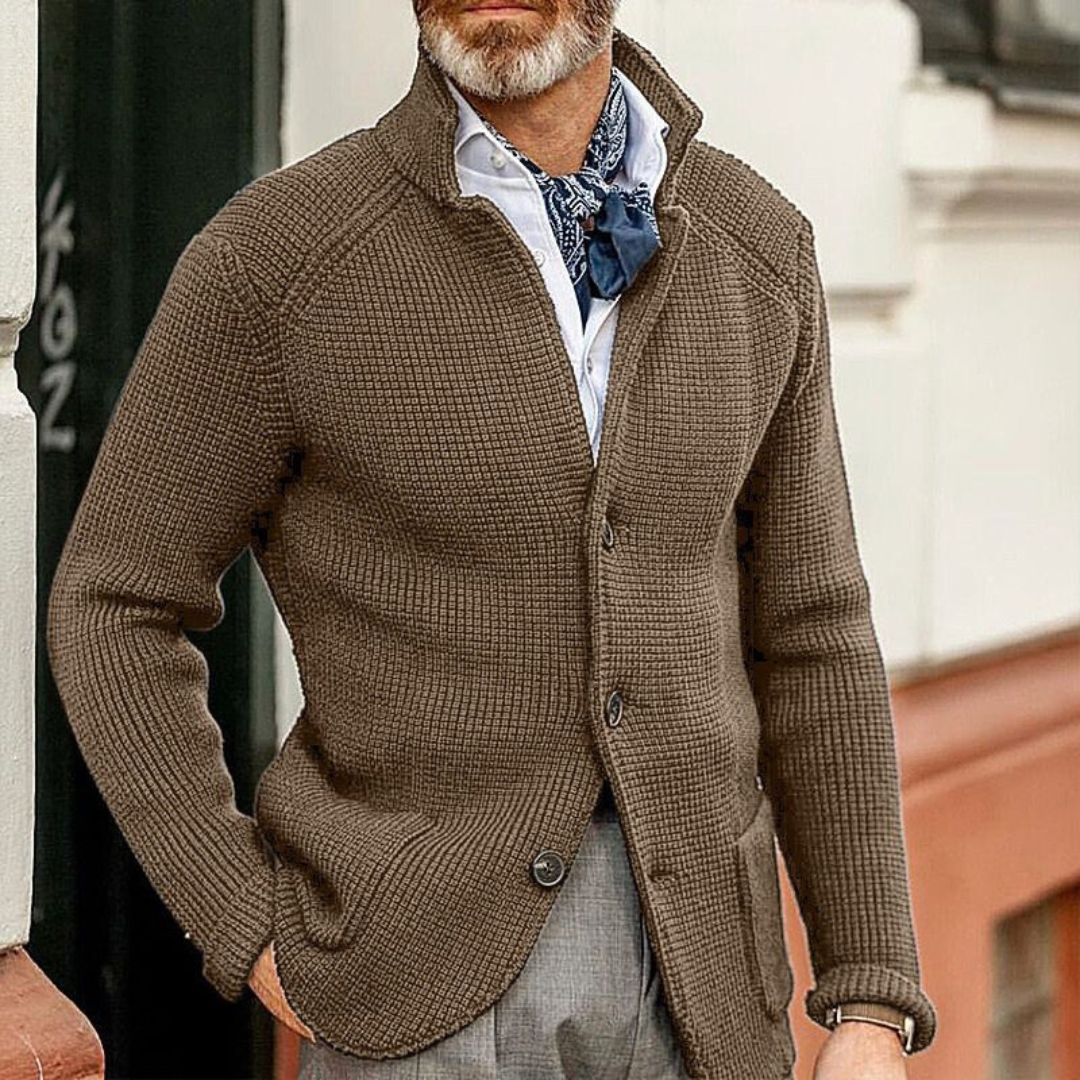 Men's Versatile Jackets for Work and Weekends in Brown