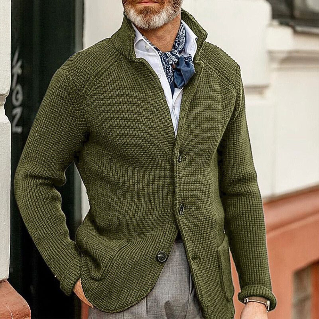 Men's Versatile Jackets for Work and Weekends in Green