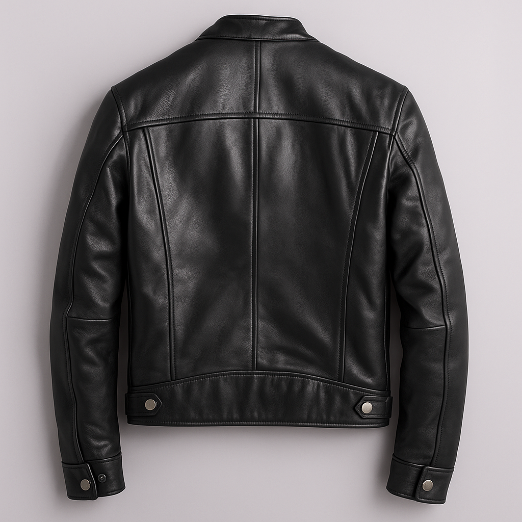 Men's Vintage Biker Jacket (4)