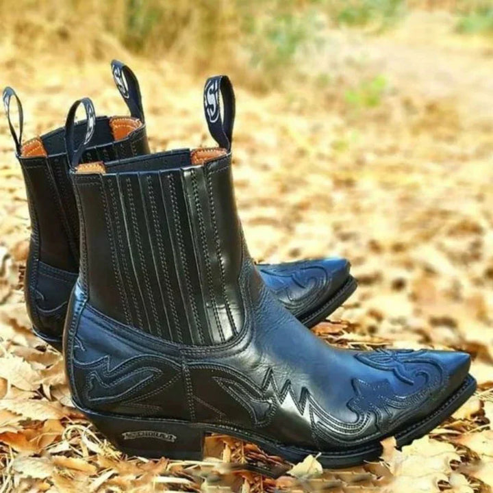 Men's Vintage Cowboy Boots for Fall (3)