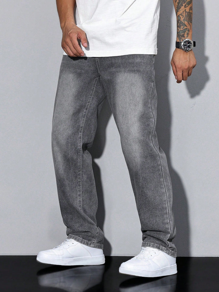 Men's Wide Leg Denim Jeans for Fall (10)