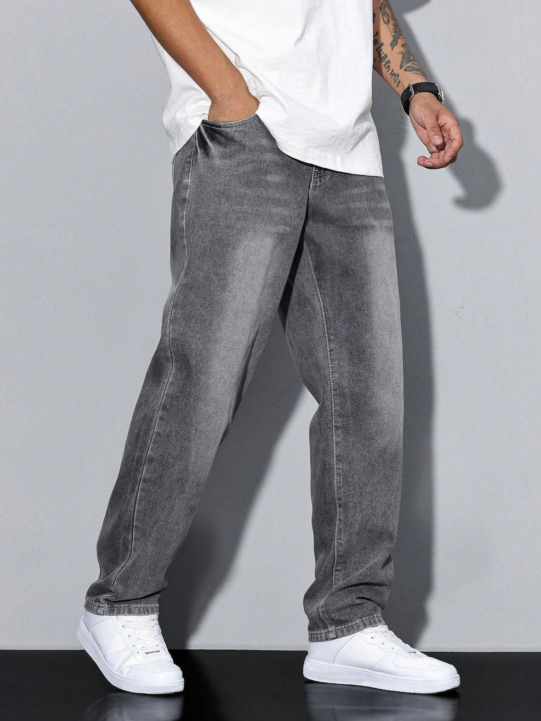 Men's Wide Leg Denim Jeans for Fall (11)