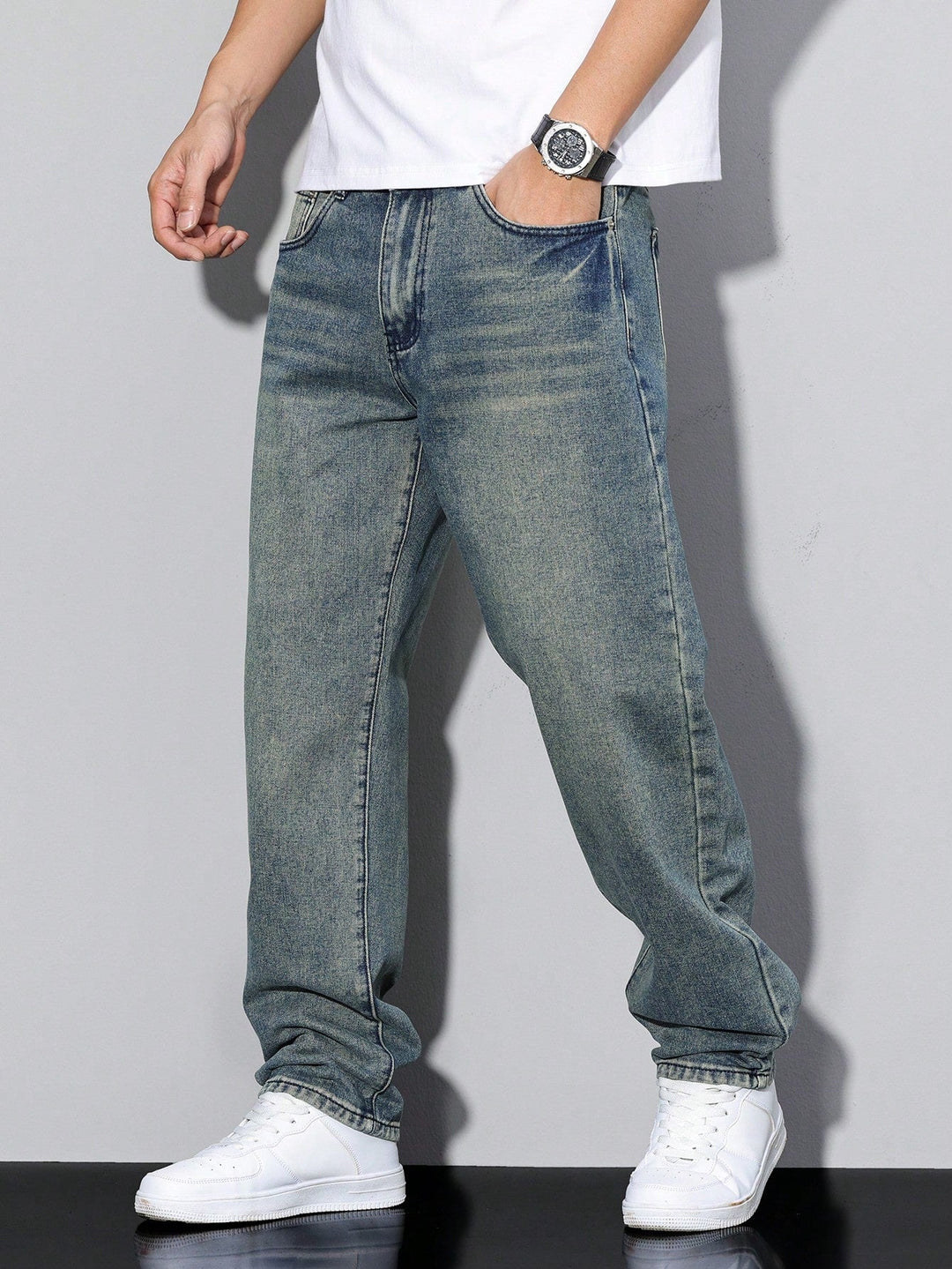 Men's Wide Leg Denim Jeans for Fall (19)