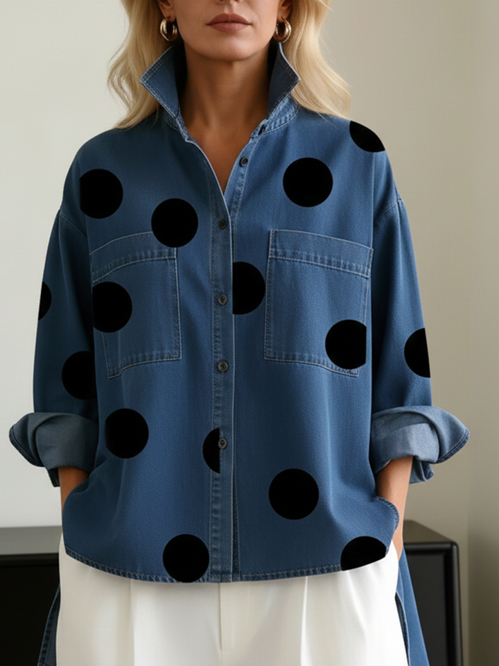 Estelle™ | Denim Top